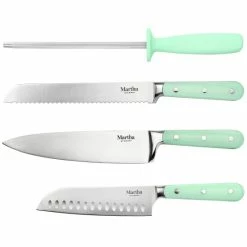 Outlet 👏 Martha Stewart Stainless Steel 14pc Cutlery And Knife Block Set In Mint 👍 -Martha Stewart Sales unnamed file 3037