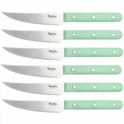 Outlet 👏 Martha Stewart Stainless Steel 14pc Cutlery And Knife Block Set In Mint 👍 -Martha Stewart Sales unnamed file 3039