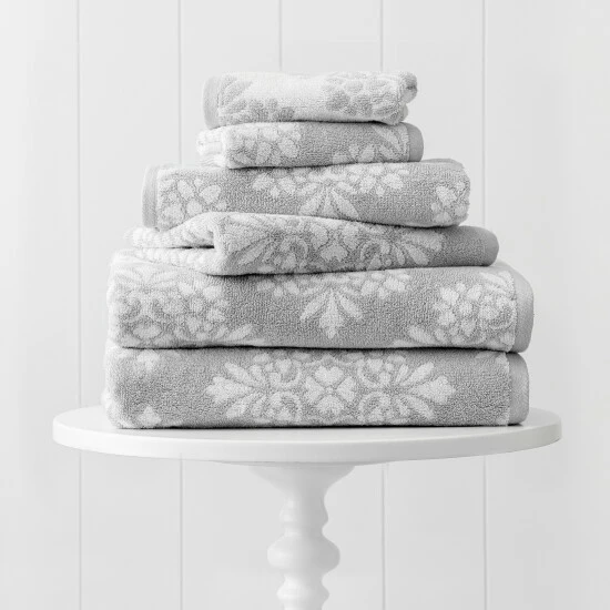 Hot Sale 🥰 Martha Stewart Circle Medallion Cotton 6 Piece Towel Set Coronet Blue ✔️ 1 Hot Sale 🥰 Martha Stewart Circle Medallion Cotton 6 Piece Towel Set Coronet Blue ✔️