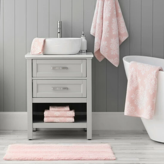 Hot Sale 🥰 Martha Stewart Circle Medallion Cotton 6 Piece Towel Set Coronet Blue ✔️ 7 Hot Sale 🥰 Martha Stewart Circle Medallion Cotton 6 Piece Towel Set Coronet Blue ✔️ - Image 7