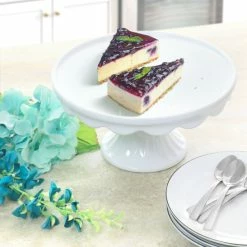 Coupon ✔️ Martha Stewart Patterson 10 Inch Round Stoneware Cake Stand - 10 Inch ⌛ -Martha Stewart Sales unnamed file 3060