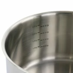 Brand new 🎁 Martha Stewart 3.5 Quart Stainless Steel Saucepan With Glass Lid ⭐ -Martha Stewart Sales unnamed file 3081