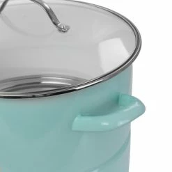 Deals ⭐ Martha Stewart 16 Quart Turquoise Steel Steamer Pot ✔️ -Martha Stewart Sales unnamed file 3088