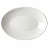 Hot Sale 🛒 Martha Stewart 14 Inch Oval Stoneware Platter In Off-White - 14 Inch 💯