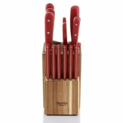 Coupon 🎉 Martha Stewart 14pc Stainless Steel Cutlery Set With Storage Block ✨ -Martha Stewart Sales unnamed file 3113