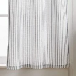 Cheap 🧨 Martha Stewart Ticking Stripe 3-piece Curtain Tier And Valance Set Grey ⭐ -Martha Stewart Sales unnamed file 3136
