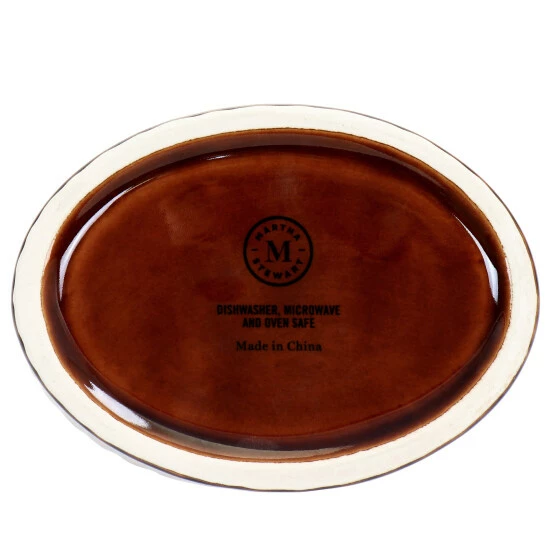 Buy ๐ Martha Stewart 6in Stoneware Sculpted Pig Covered Oval Baker In Brown ๐ 5 Buy ๐ Martha Stewart 6in Stoneware Sculpted Pig Covered Oval Baker In Brown ๐ - Image 5