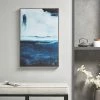 Buy 🌟 Martha Stewart Squall Blue Framed Canvas Art 🎉