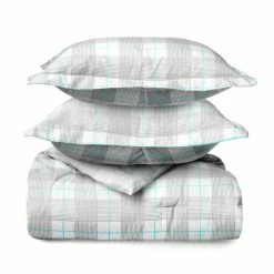 Deals ✔️ Martha Stewart Everyday Billy Check Plaid 3 Piece Comforter Set ✔️ -Martha Stewart Sales unnamed file 3235