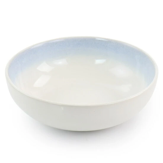 Best deal 🥰 Martha Stewart Blue Rim 2Piece 10in Stoneware Serving Bowl Set In Blue 🧨 2 Best deal 🥰 Martha Stewart Blue Rim 2Piece 10in Stoneware Serving Bowl Set In Blue 🧨 - Image 2