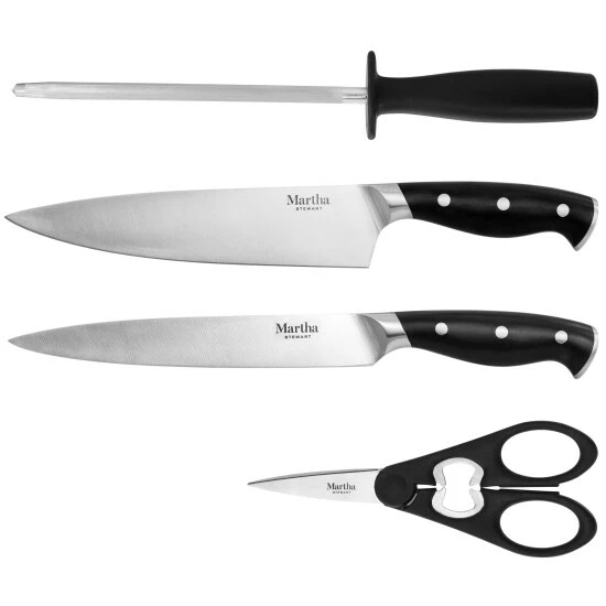 Top 10 π Martha Stewart Stainless Steel 14 Pc Cutlery And Knife Block Set Black - 14 Pc βοΈ 5 Top 10 π Martha Stewart Stainless Steel 14 Pc Cutlery And Knife Block Set Black - 14 Pc βοΈ - Image 5