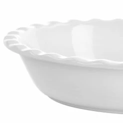 Best deal ⭐ Martha Stewart Stoneware 9 Inch Pie Pan In White - 9 Inch ❤️ -Martha Stewart Sales unnamed file 3322