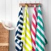 Best deal ⌛ Martha Stewart Boardwalk Cabana Stripe Beach Towel Pink ⭐