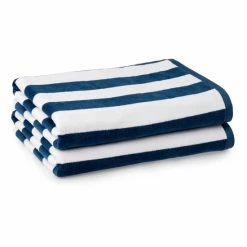 Best deal ⌛ Martha Stewart Boardwalk Cabana Stripe Beach Towel Pink ⭐ -Martha Stewart Sales unnamed file 3333