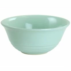 Outlet ⭐ Martha Stewart Everyday 8 Inch Stoneware Bowl In Mint - 8 Inch 🎉
