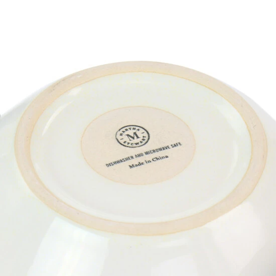 Promo 🥰 Martha Stewart Blue Rim 6" 6 Piece Stoneware Cereal Bowl Set 🎉 4 Promo 🥰 Martha Stewart Blue Rim 6" 6 Piece Stoneware Cereal Bowl Set 🎉 - Image 4