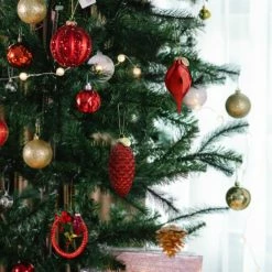 Wholesale 🛒 Martha Stewart Holiday Pointy Ball And Pinecone 4 Piece Ornaments - 4 Piece ⌛ -Martha Stewart Sales unnamed file 3396