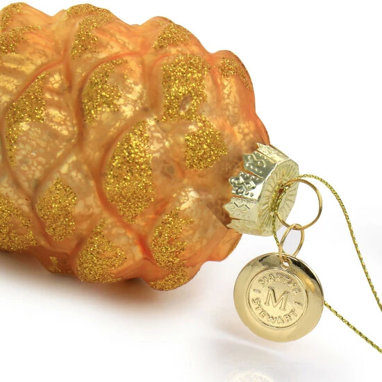 Hot Sale ๐ Martha Stewart Holiday Pointy Ball And Pinecone 4Pc Ornament Set Gold ๐ 5 Hot Sale ๐ Martha Stewart Holiday Pointy Ball And Pinecone 4Pc Ornament Set Gold ๐ - Image 5
