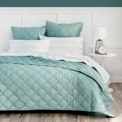 Hot Sale 🛒 Martha Stewart Emerson 3 Piece Quilt Set Set White ⭐ -Martha Stewart Sales unnamed file 3419