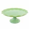 Cheapest 💯 Martha Stewart Jadeite Glass Cake Stand 🎉