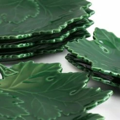 Buy 🌟 Martha Stewart Maple Leaf Figural Plate 6 Piece Set 😉 -Martha Stewart Sales unnamed file 3455