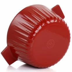 Flash Sale ⌛ Martha Stewart Enameled Cast Iron 3Qt Embossed Stripe Dutch Oven Red 🧨 -Martha Stewart Sales unnamed file 3460