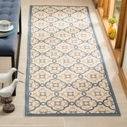 Hot Sale ⭐ Martha Stewart By SAFAVIEH Province Indoor/ Outdoor Waterproof Rug Azurite ⌛ -Martha Stewart Sales unnamed file 351