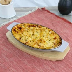 Best deal 😍 Martha Stewart Enameled Cast Iron 2pc Au Gratin Birch Wood Trivet Set 🔔 -Martha Stewart Sales unnamed file 3527