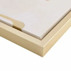 Best deal 🎁 Martha Stewart Study In Gold & White Framed Canvas With Gold Foil ✔️ -Martha Stewart Sales unnamed file 3555