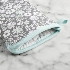 Best Pirce 🥰 Martha Stewart Ditsy Floral Oven Mitt Set, 2 Piece - 7"x13" 🥰 -Martha Stewart Sales unnamed file 3564