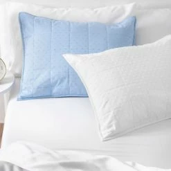 Discount 😉 Martha Stewart Brynn Texture 3 Piece Quilt Set Soft Blue 🥰 -Martha Stewart Sales unnamed file 3577