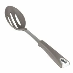 Outlet 🔥 Martha Stewart Nylon Slotted Spoon In Grey ✨