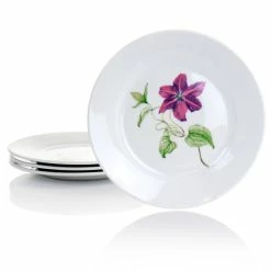 Best reviews of 😀 Martha Stewart Botanical Garden 4 Piece 8 Inch Fine Ceramic Dessert Plates In White With Assorted Designs ⭐ -Martha Stewart Sales unnamed file 3640