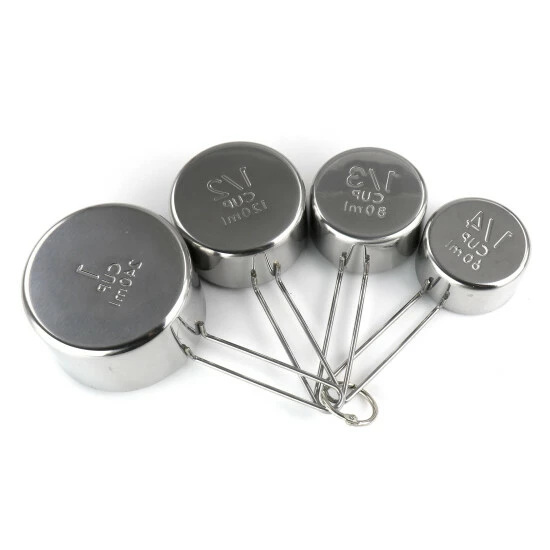 Discount 🎁 Martha Stewart Stainless Steel Measuring Cups ⭐ 4 Discount 🎁 Martha Stewart Stainless Steel Measuring Cups ⭐ - Image 4