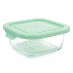 Hot Sale 🛒 Martha Stewart 17.6oz Glass Food Storage Container With Lid In Mint 👍 -Martha Stewart Sales unnamed file 3748