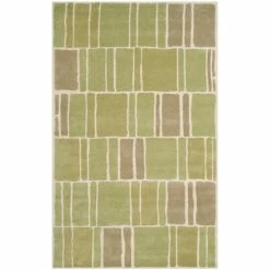 Wholesale 🤩 Martha Stewart By SAFAVIEH Blocks Hand-tufted Wool Area Rug Green/ivory 👏 -Martha Stewart Sales unnamed file 378