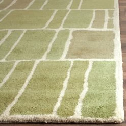 Wholesale 🤩 Martha Stewart By SAFAVIEH Blocks Hand-tufted Wool Area Rug Green/ivory 👏 -Martha Stewart Sales unnamed file 379