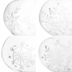 Best Pirce 🧨 Martha Stewart Holiday Glass Ball 4 Piece Ornament Set In Clear ❤️ -Martha Stewart Sales unnamed file 3819