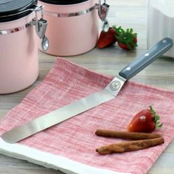 Hot Sale ⌛ Martha Stewart Long Stainless Steel Offset Spreader - One Piece ❤️ -Martha Stewart Sales unnamed file 3840