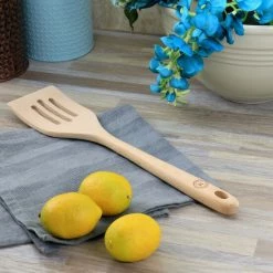 Hot Sale 🎉 Martha Stewart 14 Inch Beech Wood Slotted Turner - One Piece 😍 -Martha Stewart Sales unnamed file 3845