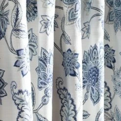 Best Sale 👍 Martha Stewart Jakarta Back Tab Curtain Panel Pair Indigo 🔔 -Martha Stewart Sales unnamed file 386