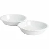 Cheapest 👍 Martha Stewart 2 Piece 9 Inch Stoneware Pie Dish Set In White 🔔