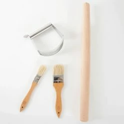 Best Sale 😉 Martha Stewart 4 Piece Wood And Stainless Steel Baking Gadget Set - 4 Pc 😍 -Martha Stewart Sales unnamed file 3924