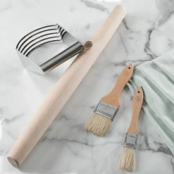 Best Sale 😉 Martha Stewart 4 Piece Wood And Stainless Steel Baking Gadget Set - 4 Pc 😍 -Martha Stewart Sales unnamed file 3925