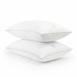 Flash Sale ✔️ Martha Stewart Flat No More Memory Foam Jumbo Pillow Set Of 2 ❤️