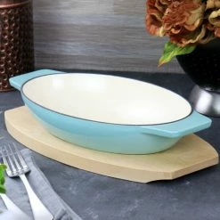 Flash Sale 🤩 Martha Stewart 2pc Enameled Cast Iron Casserole Trivet Set In Aqua 🧨 9 Flash Sale 🤩 Martha Stewart 2pc Enameled Cast Iron Casserole Trivet Set In Aqua 🧨 -Martha Stewart Sales unnamed file 3968