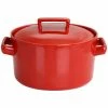 Deals ⭐ Martha Stewart 3 Quart Casserole With Lid In Red 🥰