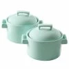 Coupon 🌟 Martha Stewart 6 Inch Casserole And Lid 2 Piece Set In Mint ⌛