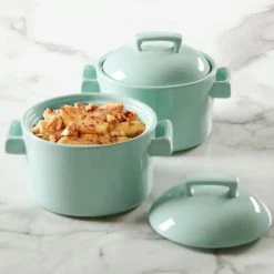 Coupon 🌟 Martha Stewart 6 Inch Casserole And Lid 2 Piece Set In Mint ⌛ -Martha Stewart Sales unnamed file 4027
