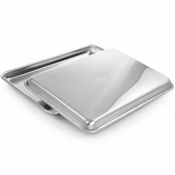Best deal 🔔 Martha Stewart 2 Piece Aluminum 15in X 11in Cookie Sheet Set In Silver 🎁 -Martha Stewart Sales unnamed file 4032